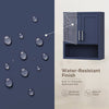 Custom image for Dark Blue with Brushed Gold Trim