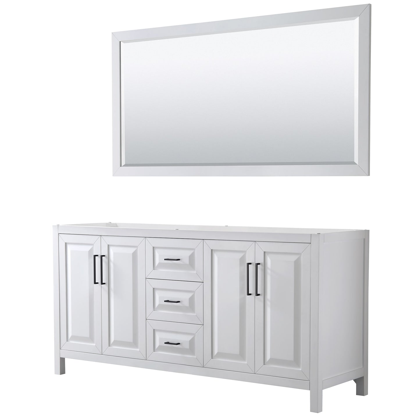 Daria Bathroom Vanity Cabinet 72 inch Double Sink