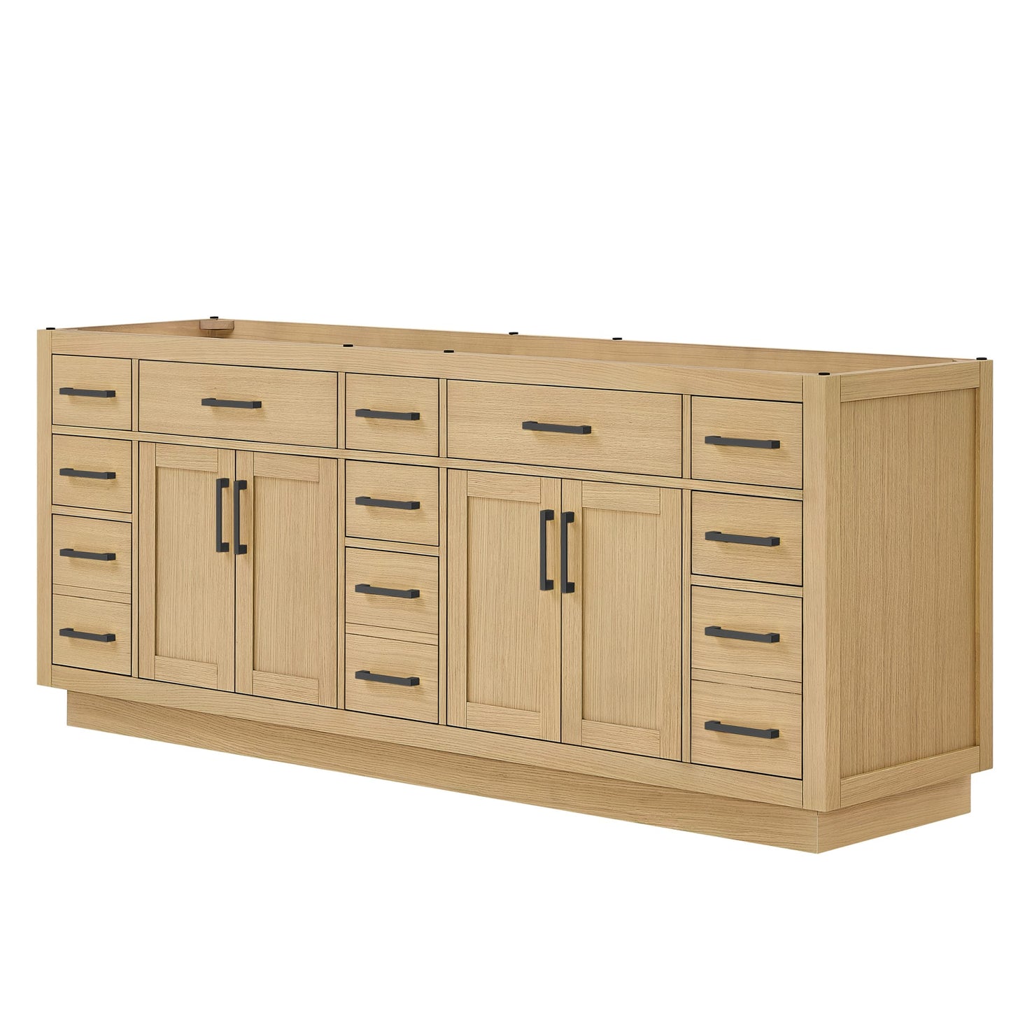 Beckett TK Bathroom Vanity Cabinet 84 inch Double Sink