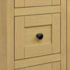 Custom image for Honey Oak with Polished Chrome Trim / Carrara Cultured Marble / No Mirror