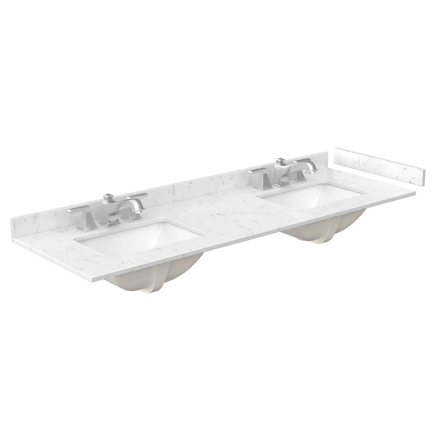 Countertop with Undermount Sink 66 inch 3-hole