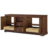Custom image for Dark Walnut with Brushed Gold Trim / No Mirror