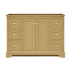 Custom image for Honey Oak with Brushed Gold Trim / No Mirror