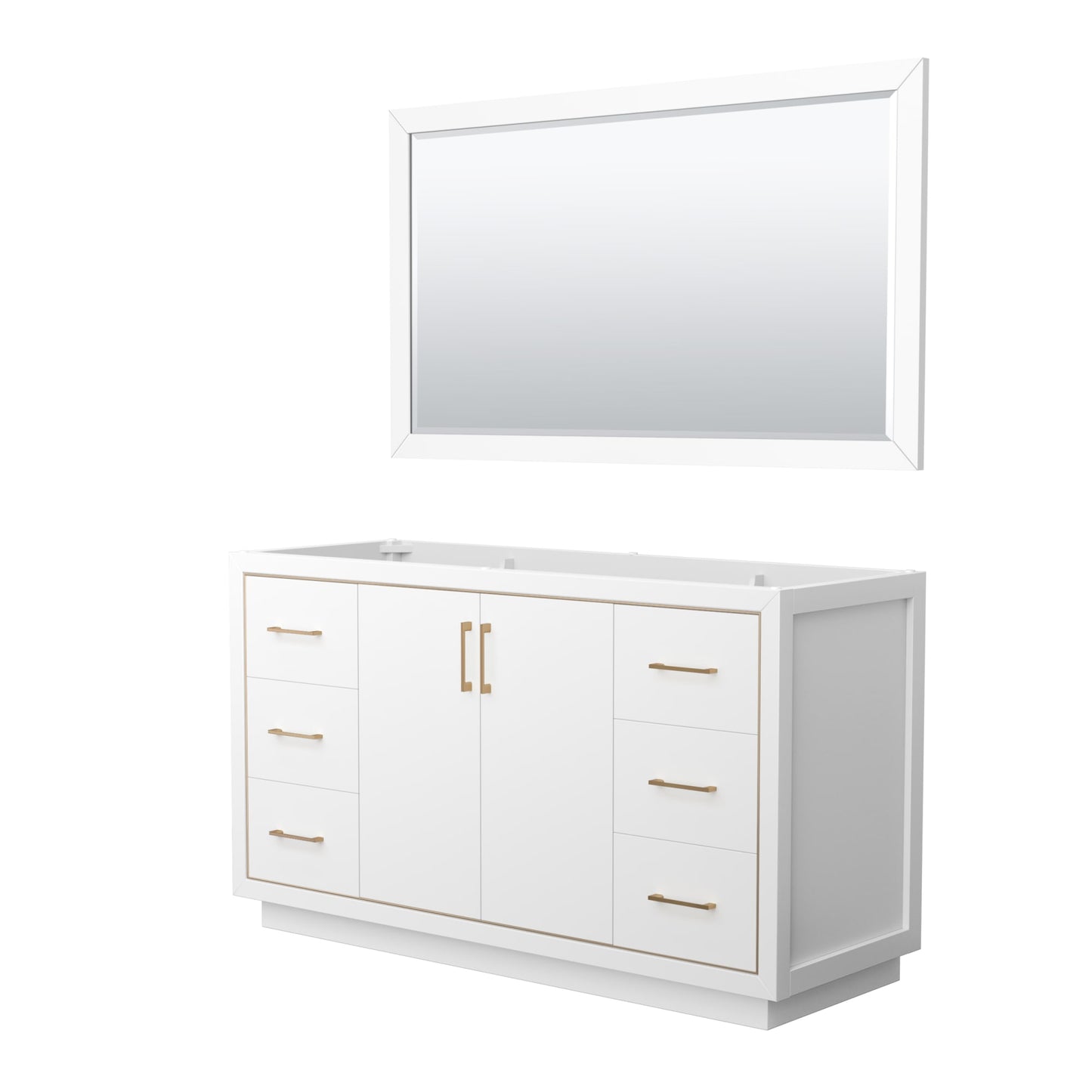 Icon Bathroom Vanity Cabinet 60 inch Single Sink