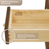 Custom image for Dark Walnut with Brushed Nickel Trim / Carrara Cultured Marble / No Mirror