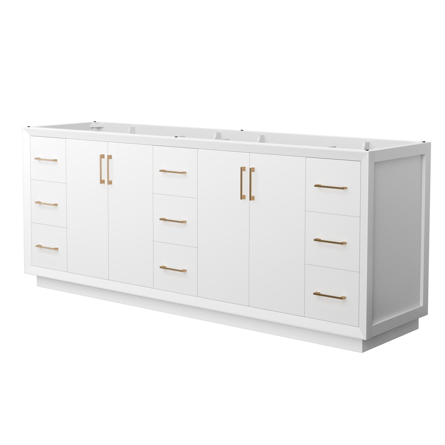 Strada Bathroom Vanity Cabinet 84 inch Double Sink