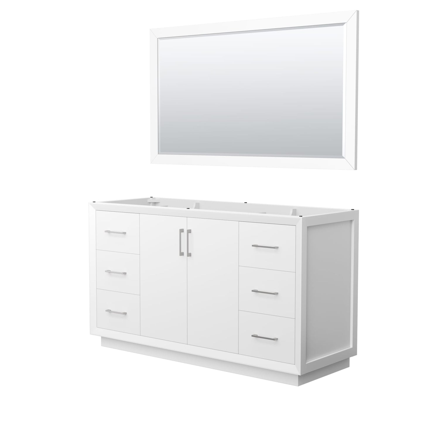 Strada Bathroom Vanity Cabinet 60 inch Single Sink