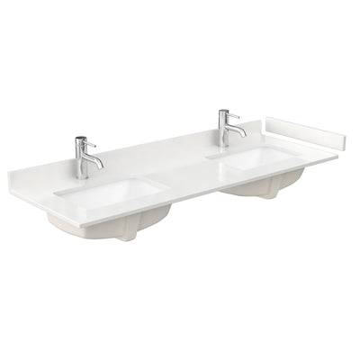 Countertop with Undermount Sink 60 inch Single hole
