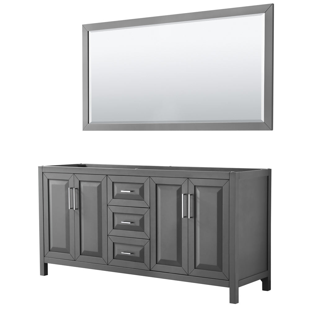 Daria Bathroom Vanity Cabinet 72 inch Double Sink
