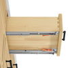 Custom image for Scandinavian Oak with Matte Black Trim / No Mirror
