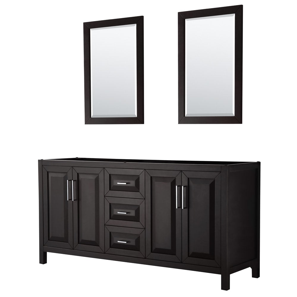 Daria Bathroom Vanity Cabinet 72 inch Double Sink