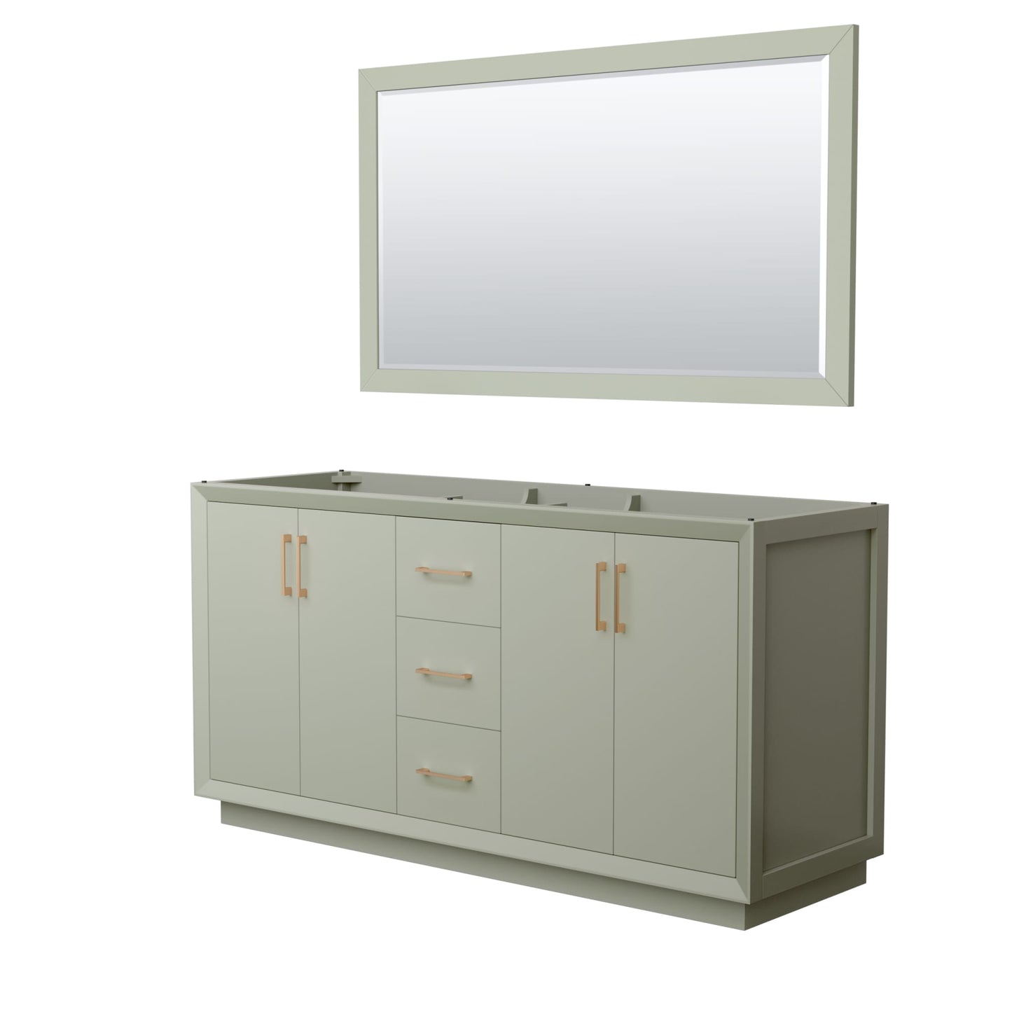 Strada Bathroom Vanity Cabinet 66 inch Double Sink