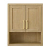 Custom image for Whitewashed Oak with Brushed Gold Trim