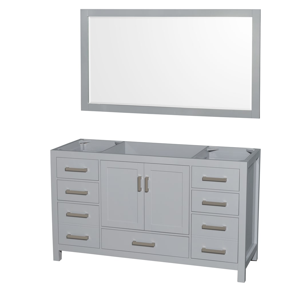 Sheffield Bathroom Vanity Cabinet 60 inch Single Sink