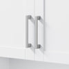 Custom image for White with Brushed Nickel Trim