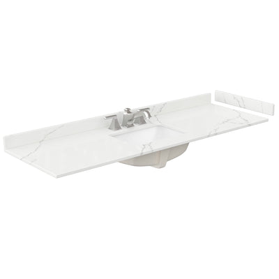 Countertop with Undermount Sink 66 inch 3-hole