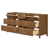 Custom image for Toasted Walnut with Satin Bronze Trim / No Mirror