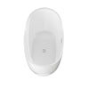 Custom image for White with Polished Chrome Trim and Brushed Gold Faucet
