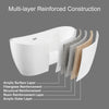 Custom image for White with Brushed Nickel Trim