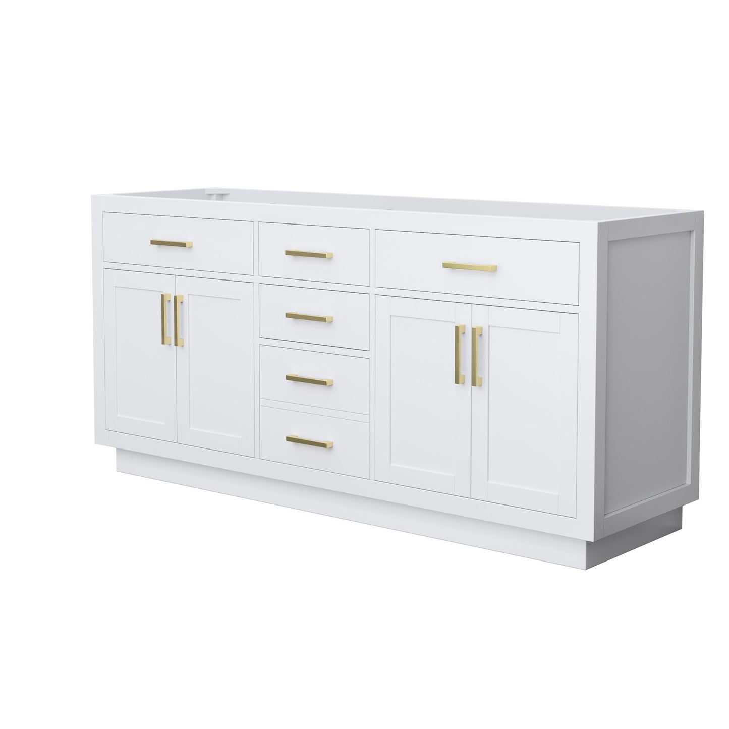 Beckett TK Bathroom Vanity Cabinet 72 inch Double Sink