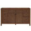 Custom image for Dark Walnut with Matte Black Trim / No Mirror