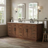 Custom image for Dark Oak with Matte Black Trim / White Quartz / No Mirror
