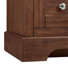 Custom image for Dark Walnut with Polished Chrome Trim / Giotto Quartz / No Mirror