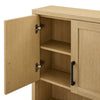 Custom image for Whitewashed Oak with Matte Black Trim