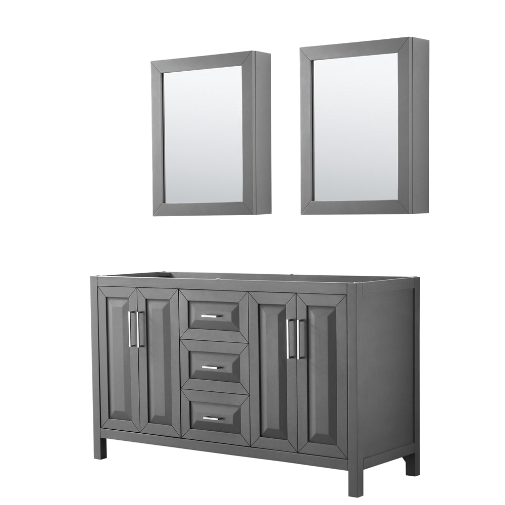 Daria Bathroom Vanity Cabinet 60 inch Double Sink