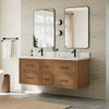 Custom image for Toasted Walnut with Matte Black Trim / Giotto Quartz / No Mirror