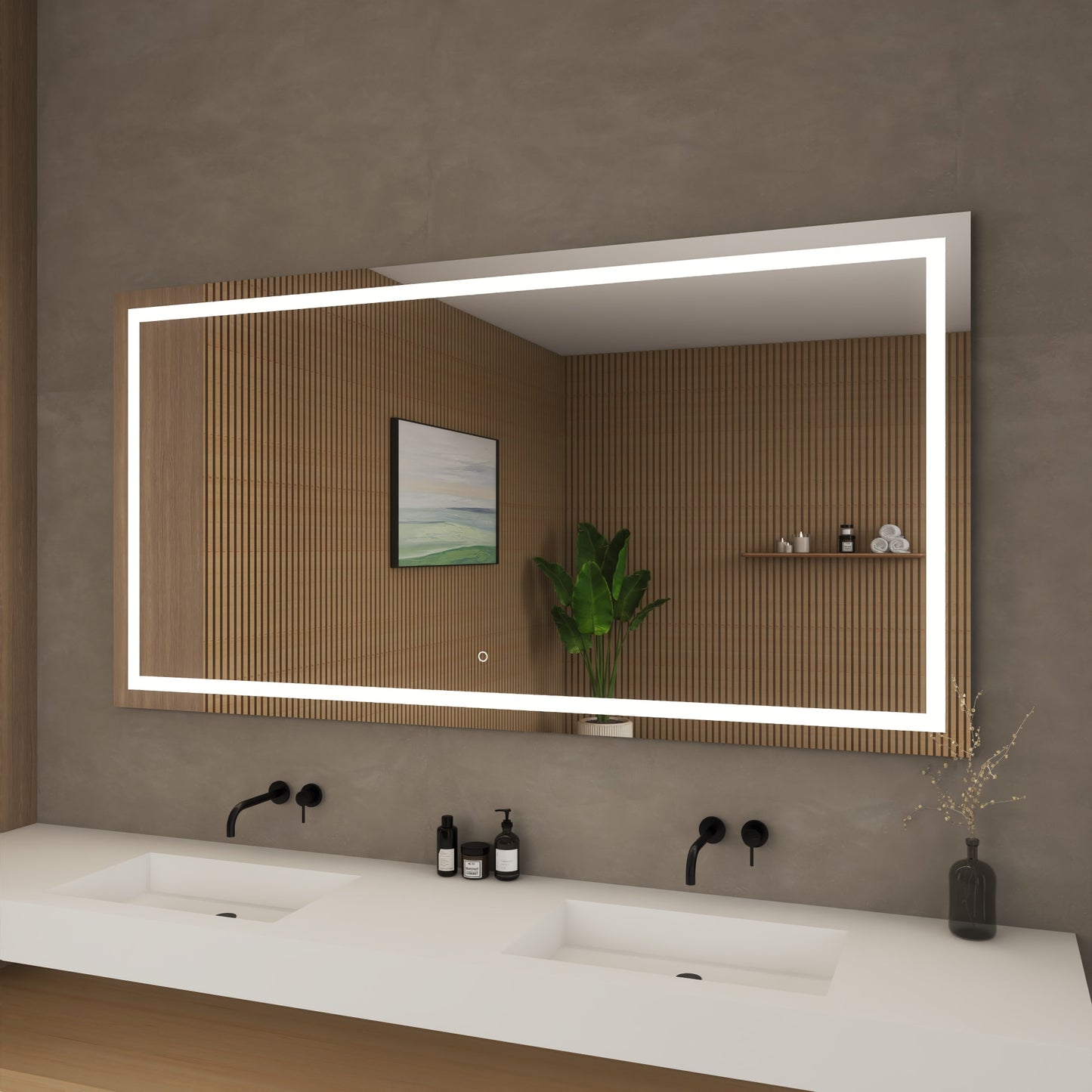 Lucia LED Bathroom Mirror 70 inch