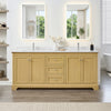 Custom image for Honey Oak with Polished Chrome Trim / Giotto Quartz / No Mirror