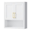 Custom image for White with Brushed Gold Trim