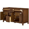 Custom image for Dark Walnut with Matte Black Trim / No Mirror