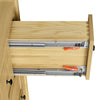 Custom image for Honey Oak with Polished Chrome Trim / Carrara Cultured Marble / No Mirror
