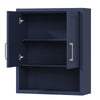 Custom image for Dark Blue with Brushed Nickel Trim