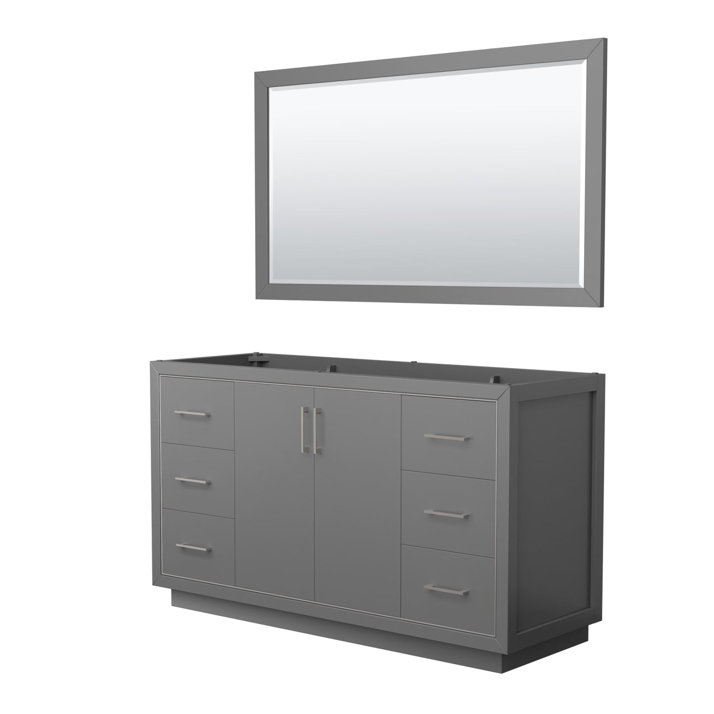 Icon Bathroom Vanity Cabinet 60 inch Single Sink