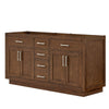 Custom image for Dark Oak with Brushed Nickel Trim / No Mirror
