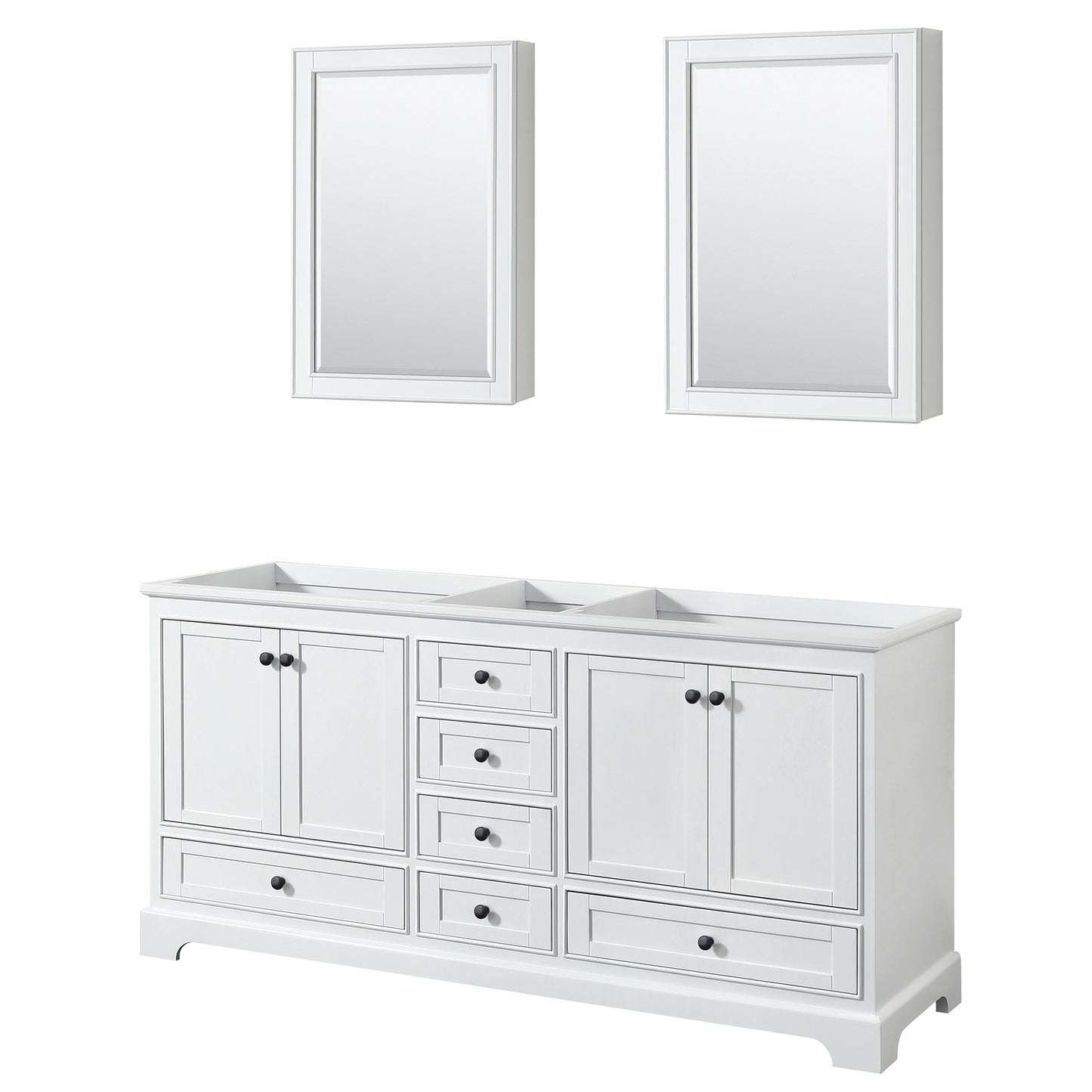 Deborah Bathroom Vanity Cabinet 72 inch Double Sink