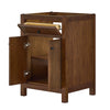 Custom image for Dark Walnut with Matte Black Trim / No Mirror