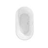 Custom image for White with Polished Chrome Trim and Matte Black Faucet