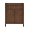Custom image for Dark Walnut with Brushed Nickel Trim / No Mirror