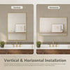 Custom image for Brushed Nickel / 34 x 36 / Rectangular