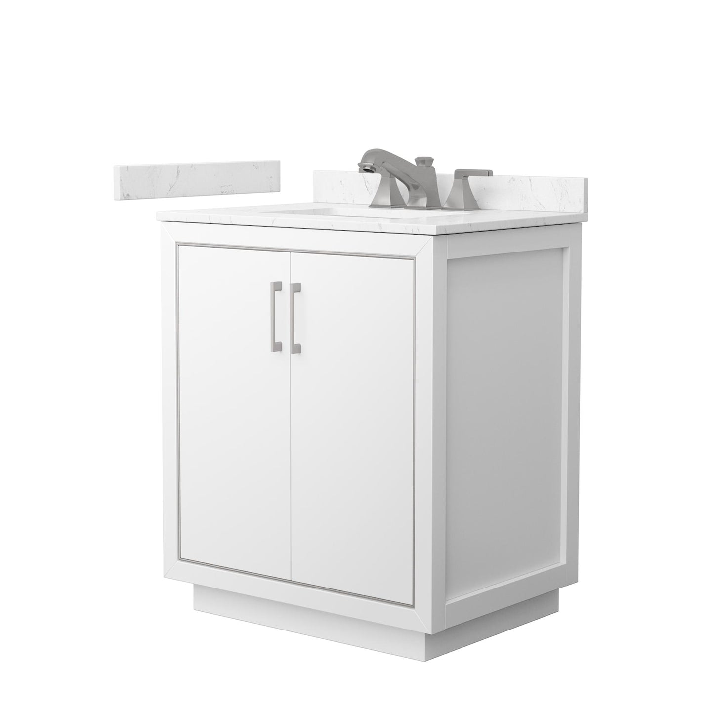 Icon Bathroom Vanity with Countertop 30 inch Single Sink 3-hole Faucet Setup