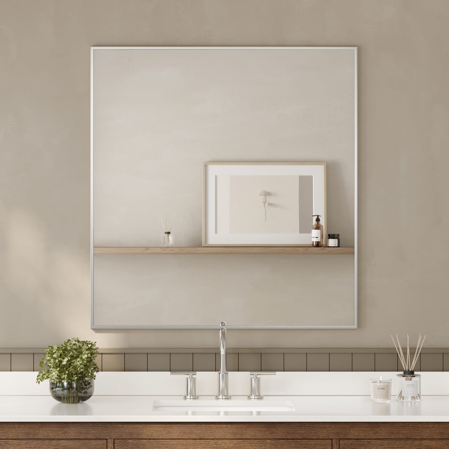 Hudson Bathroom Mirror 34 inch