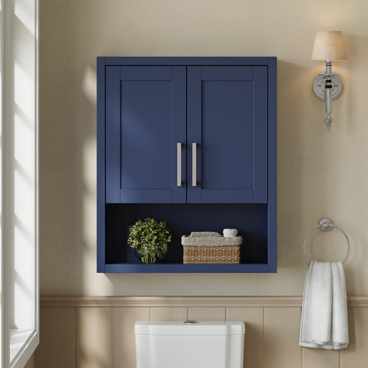 Beckett Over the Toilet Storage Wall Cabinet