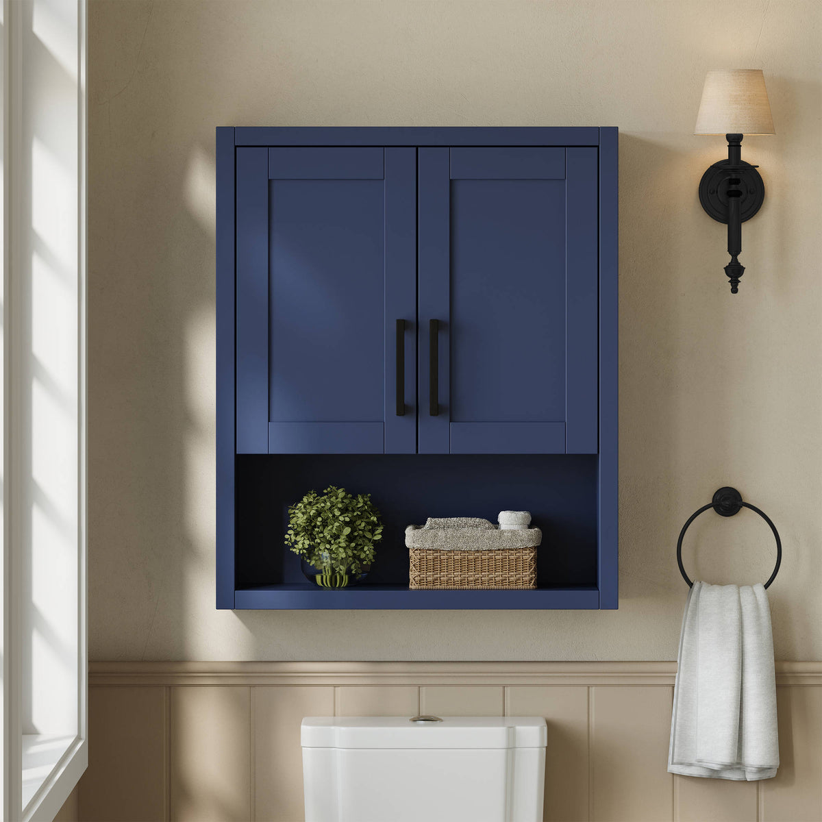 Beckett TK Over the Toilet Storage Wall Cabinet