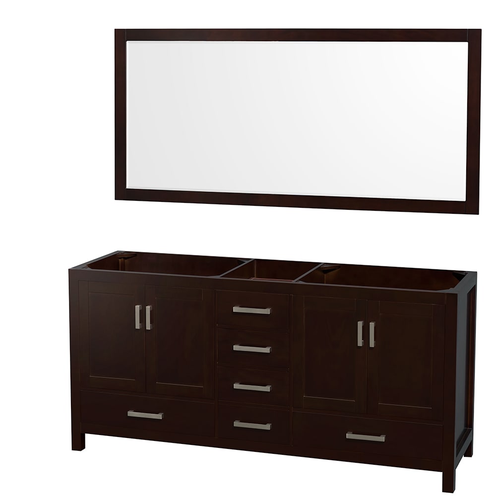 Sheffield Bathroom Vanity Cabinet 72 inch Double Sink