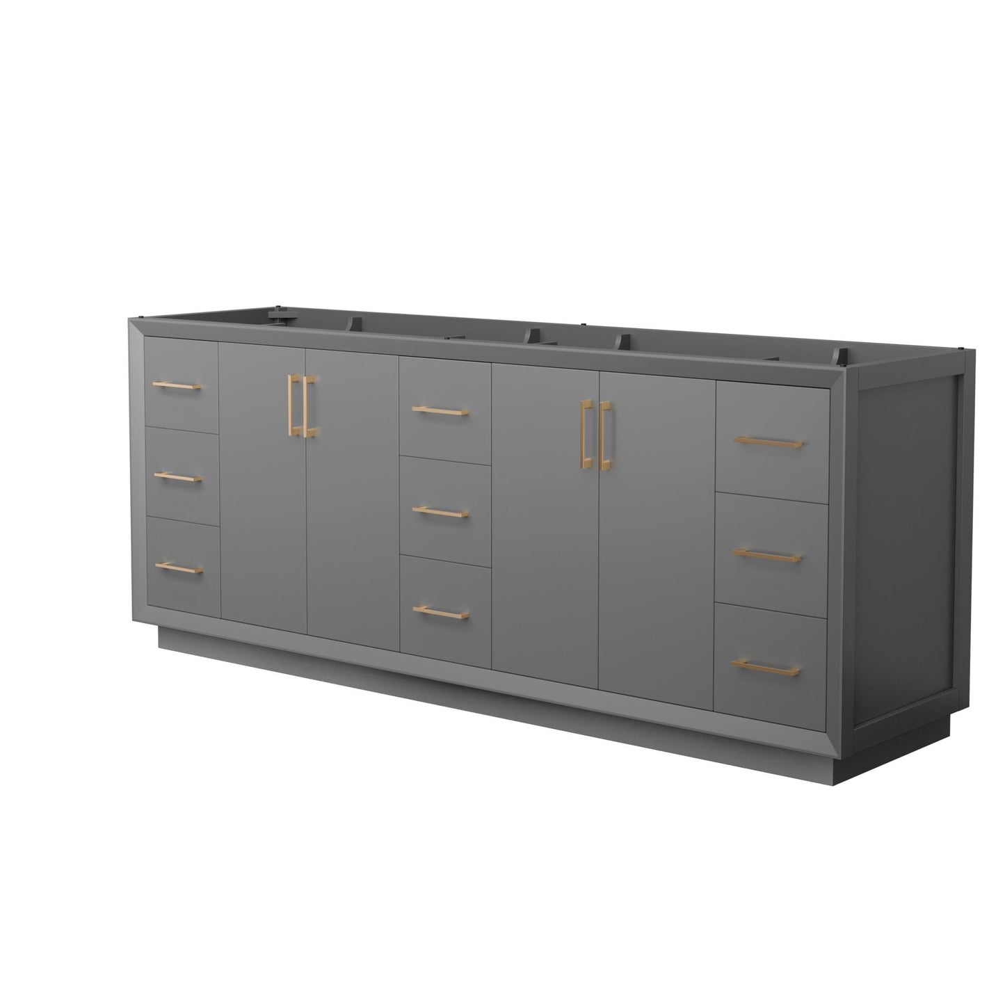 Strada Bathroom Vanity Cabinet 84 inch Double Sink