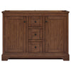 Custom image for Dark Walnut with Matte Black Trim / No Mirror